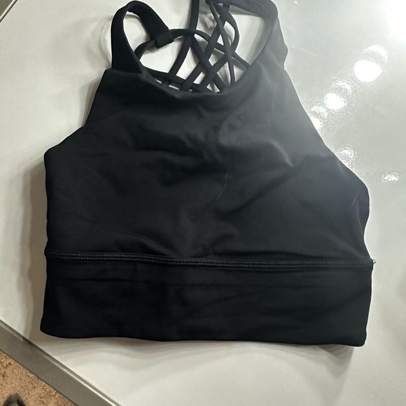lululemon free to be longline high neck bra - Picture 1 of 2